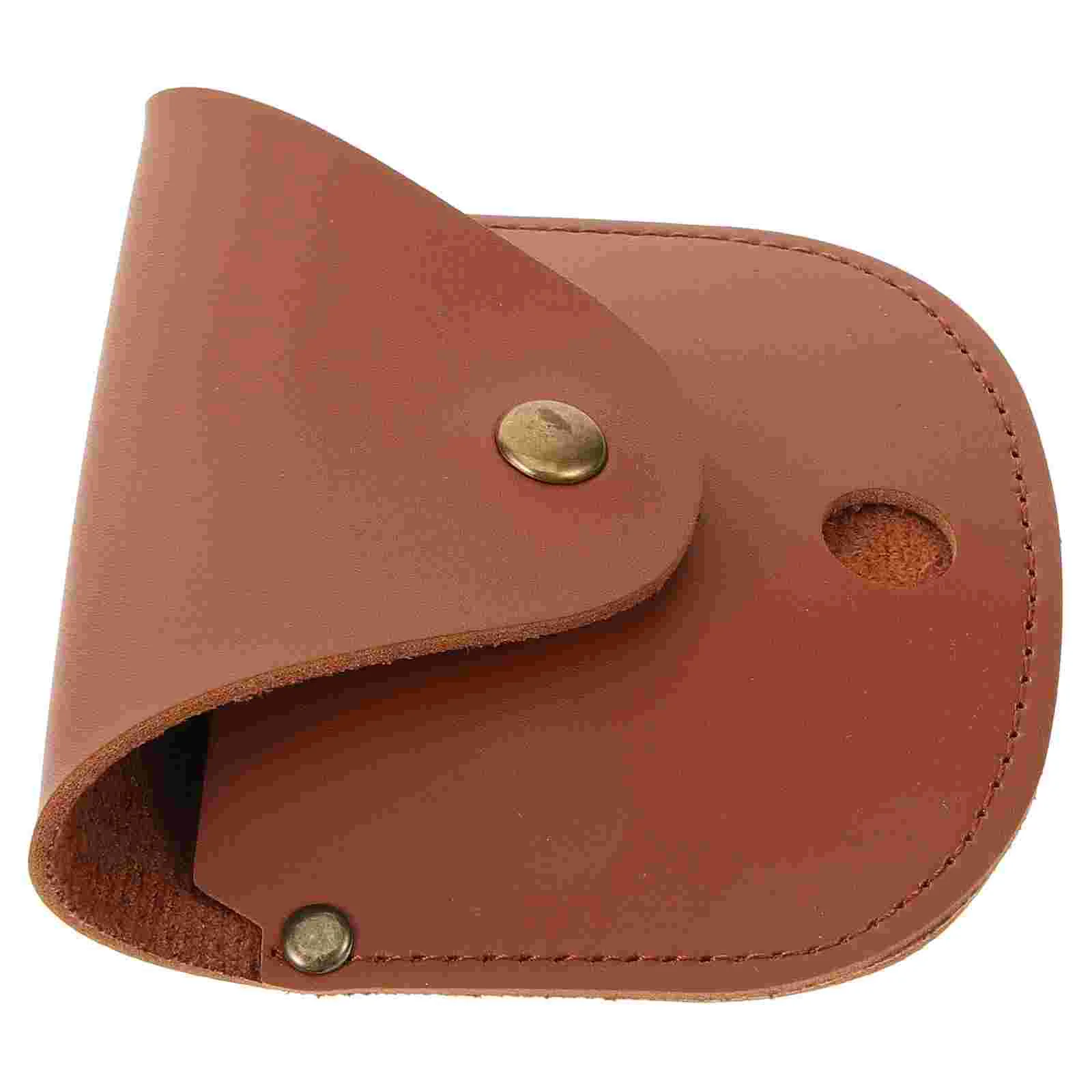 Pocket Watch Case Pouch Compass Display Storage Metal Button Empty Cases