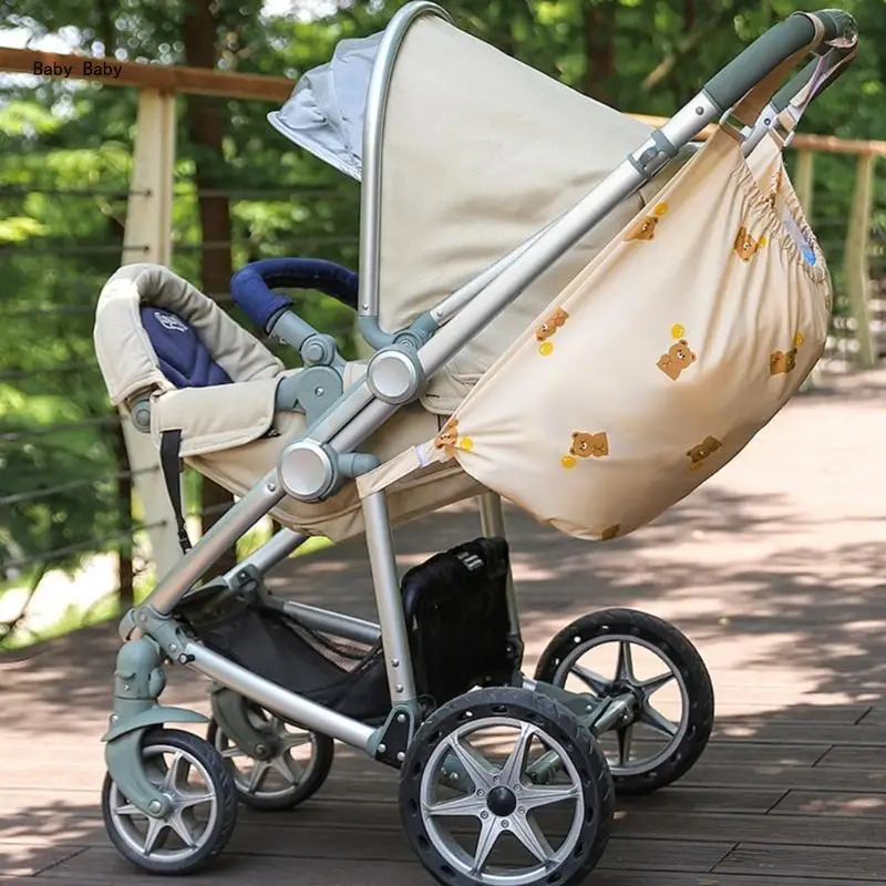 Functionele kinderwagentasorganisator Opbergtas voor babykinderwagen Draagbare reistas Q81A