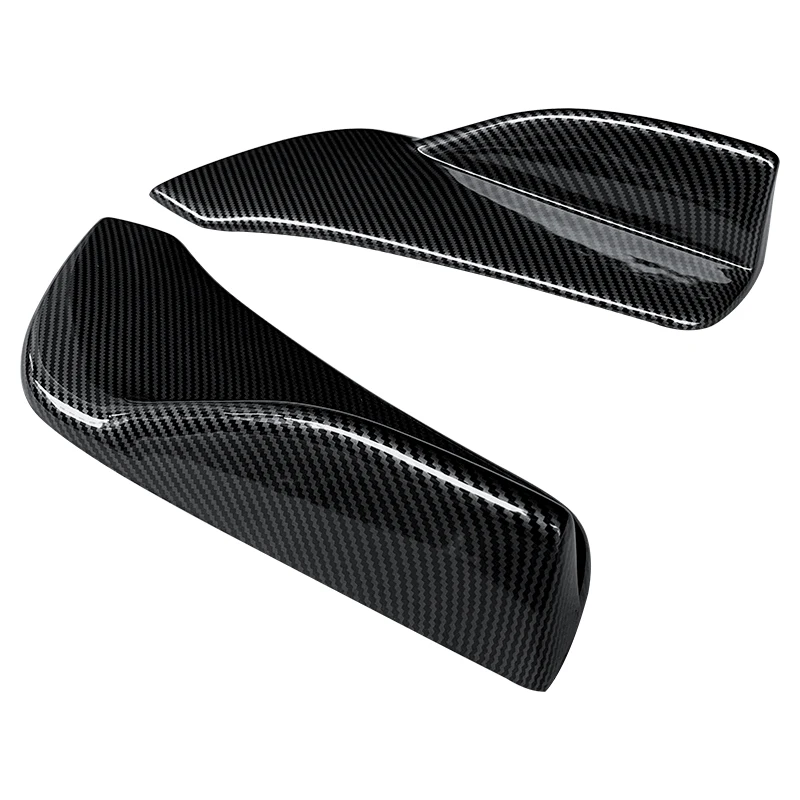 For Volvo V40 2013-2019 Accessories For Vehicles Rear Wrap Angle Splitters Trunk Lip Spoiler Body Kit Carbon Fiber Appearance