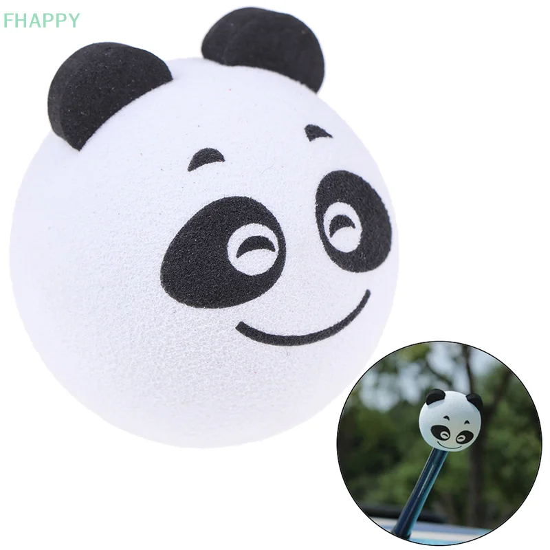 Cute Panda Car Antenna Antenna Ball EVA Topper Truck SUV Pen Decor Gift Toy
