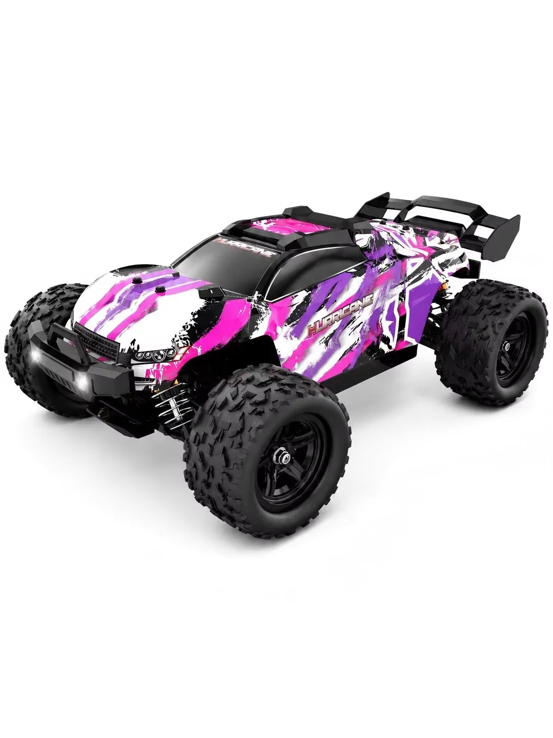 Womaqu 18-23 Rosa Ferngesteuertes Auto, Maßstab 1:18, 4x4 All-Terrain RC Auto, bis zu 40 km/h, kompakt mit 2 Batterien 1200mAh, Weihnachtsgeschenk für Kinder mit Originalverpackung.