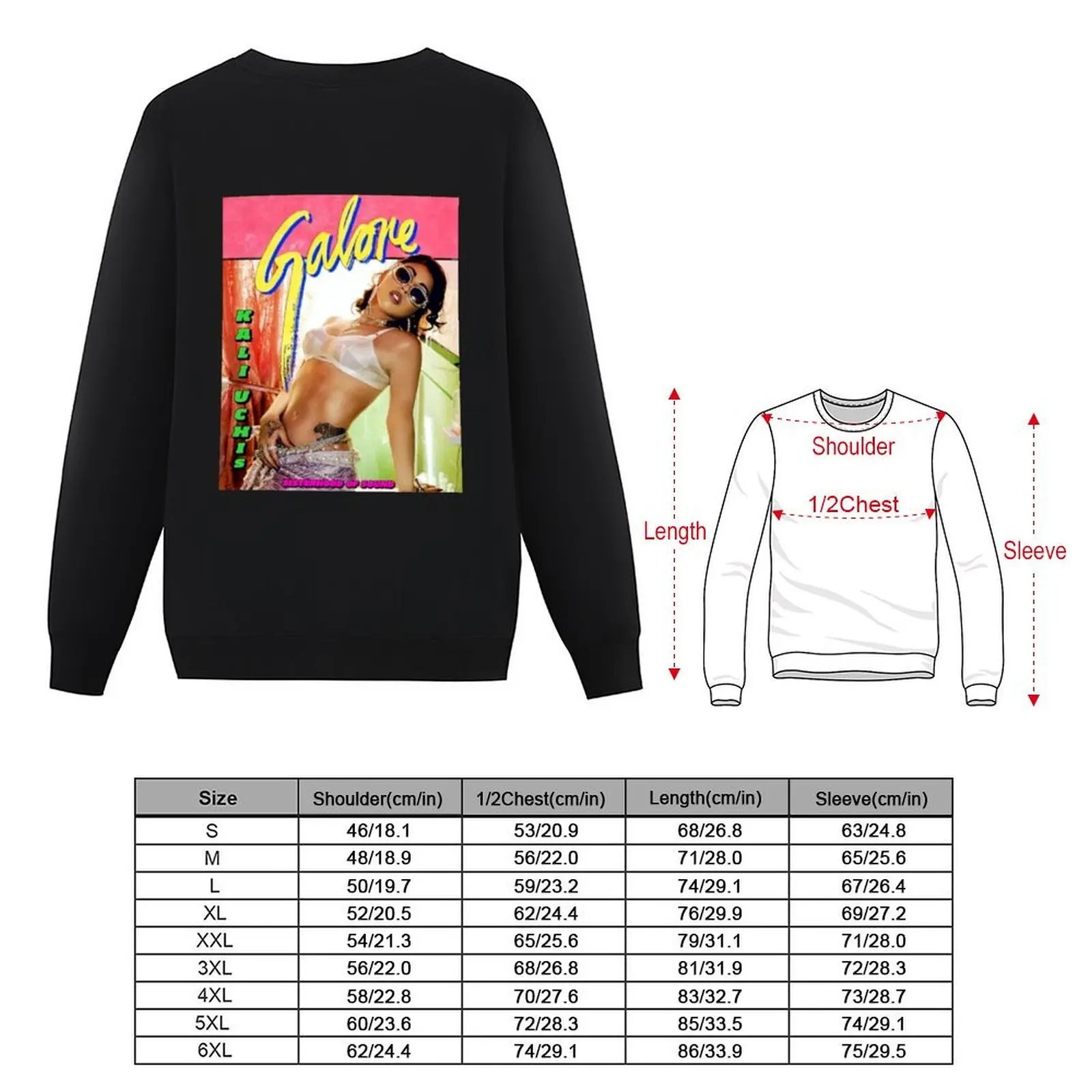 بلوزة Kali Uchis مغني الراب ملابس رجالية بدلة رياضية ملابس الخريف الكورية بلوزات