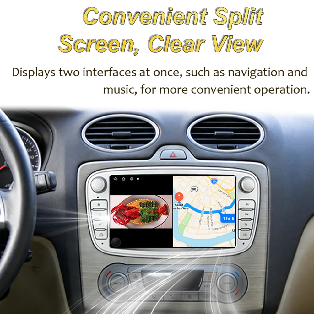 Android 15 For Subaru Outback 5 Legacy 6 2015-2018 Car Radio Multimedia Video Player Navigation Stereo GPS Split screen DSP
