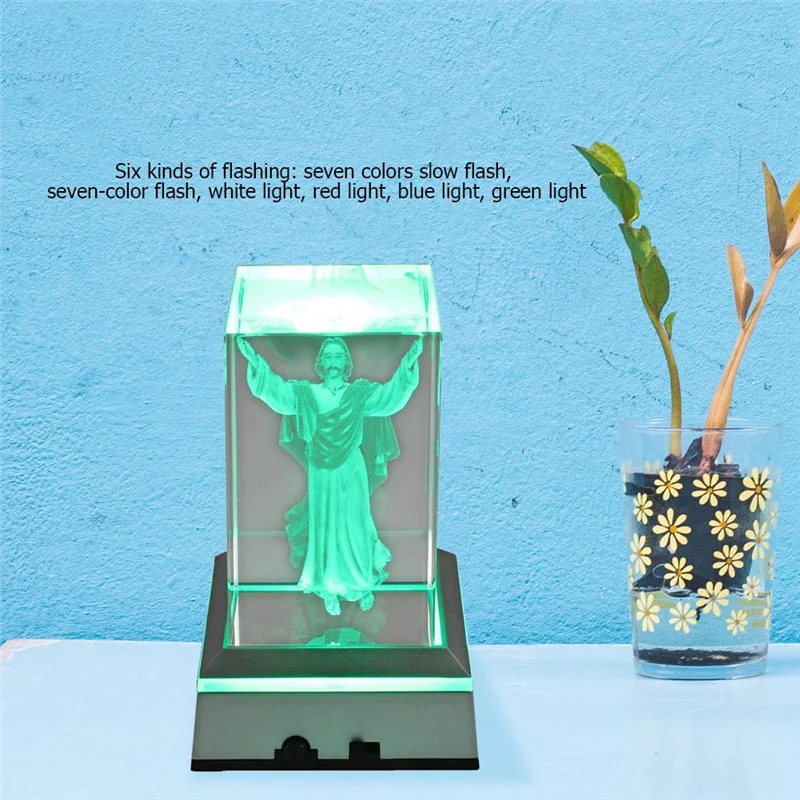 A26F-LED Lamp Base Display Stand Colorful Luminous Base Suitable For Crystal Ball Display Stand