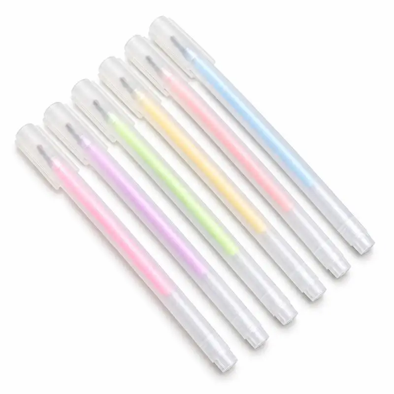1/3/5Pcs Colorful Highlighter Pens Dot Glue Pen Quick Dry Point Adhesive Pen For Scrapbooking Journal Card Making Student Craft
