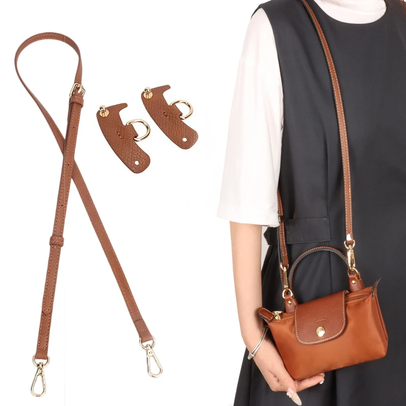 Bag Accessories Hooks Shoulder Straps For Long champ Leather Accessories DIY Mini Transformation Punch Free Shoulder Crossbody