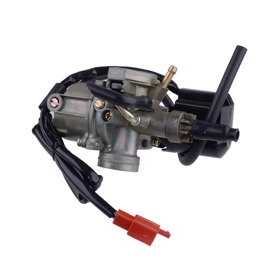 Motorcycle Carburetor Fit for Peugeot Speedfight 1 2 AC LC Vivacity 50cc with E-choke TKR Squab New view 4