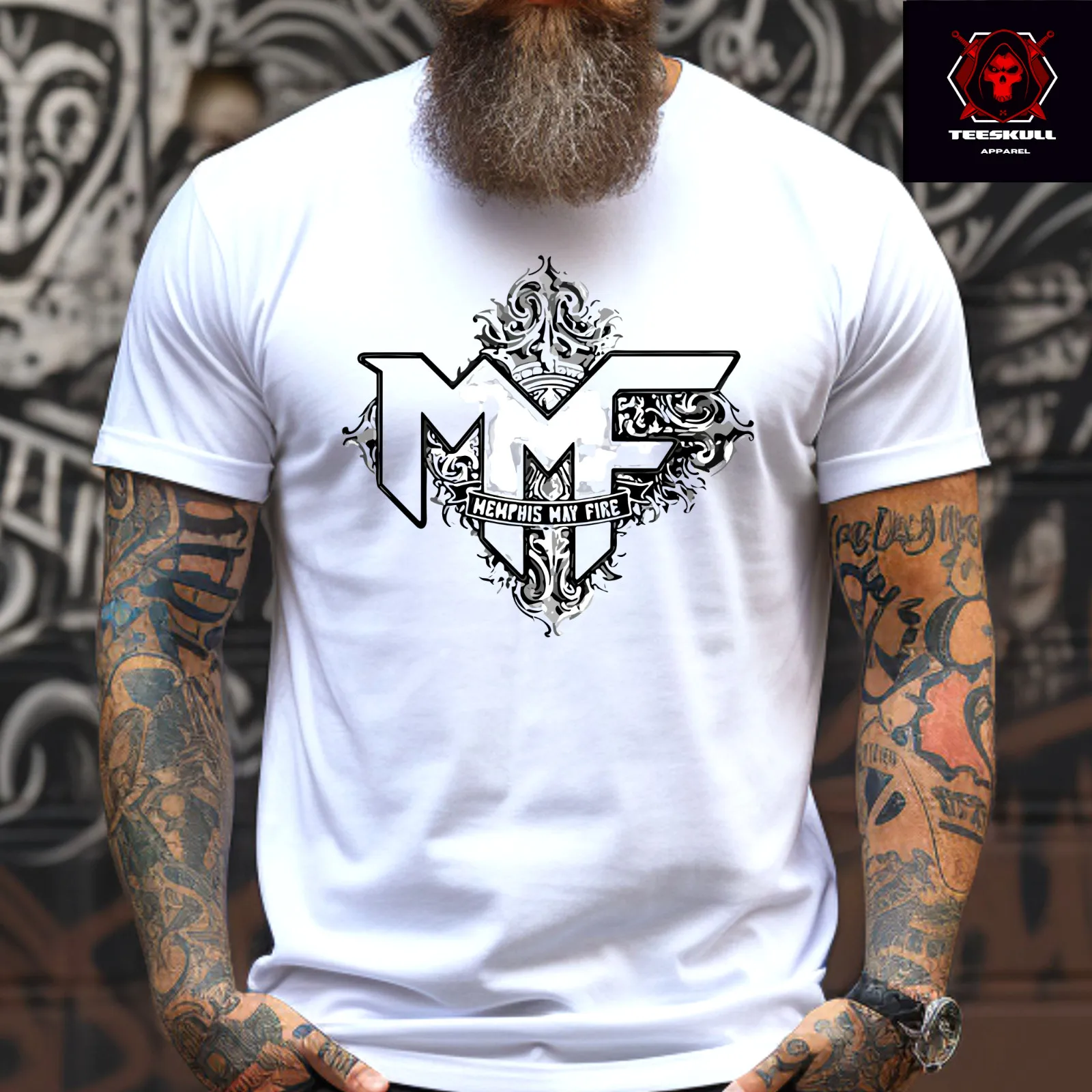 

Memphis May Fire Heavy Metal Rock 100% Cotton Unisex T-SHIRT S-3XL