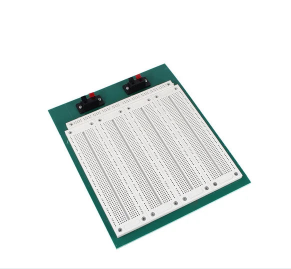 1PC SYB-500 protoboard (4 IN 1) Breadboard with holes Perfboard+ 5pcs  Jump wire 240*200*8.5mm