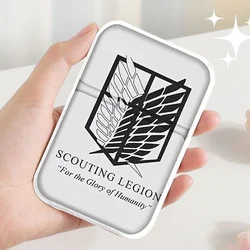 10×7cm Attack On Titan,Shingeki no kyojin,Folding Single-side Makeup Mirror, Anime Cute, Portable Travel, Rectangular,Girls Kids