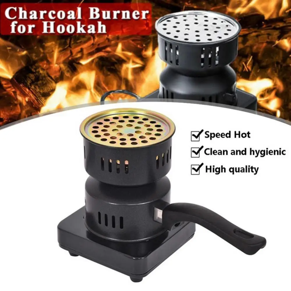 Arabian Shisha Charcoal Stove Electric Charcoal Starter Stove Burner Metal Burning Furnace for Shisha Hookah Accessories