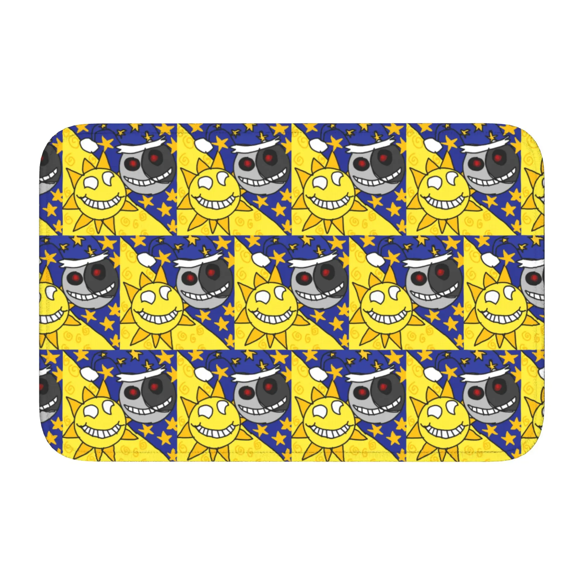 Custom Fnaf Security Breach Moondrop Doormat Mat Anti-Slip  Bath Kitchen Garage Rug Carpet 40*60cm
