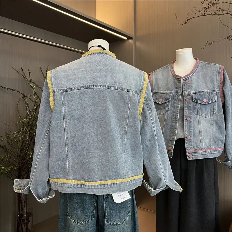 

Spring Jackets Women Autumn Woman Clothing Quilted Padded Warm Winter Front Pocket Button Pure Simple Basic Ladies Style Fashion