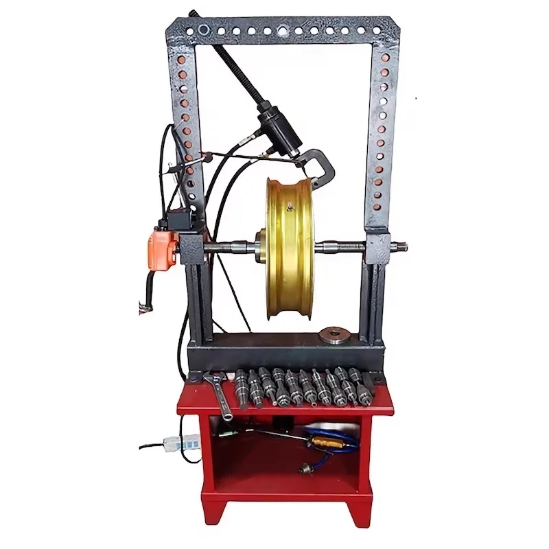 Aluminum Alloy Steel Ring Lathe Correction Machinery for Motorcycle Wheels for Corrextion Repair in Rubber Product Making