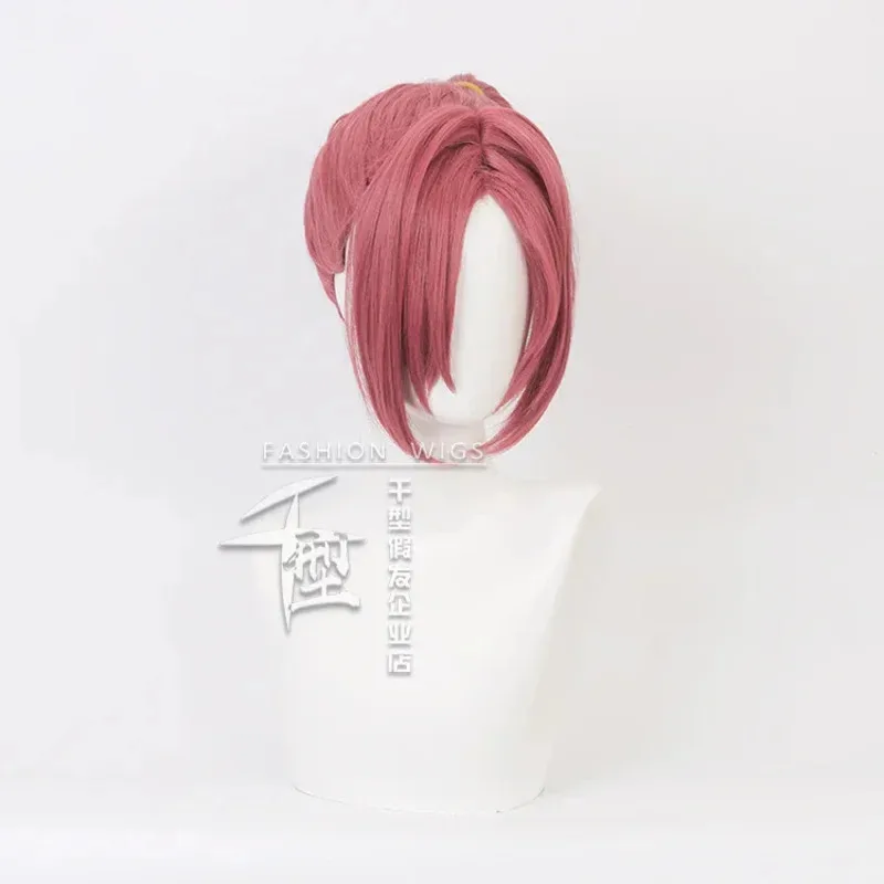 2025 11 Mitsuba Sousuke Anime Jibaku Shounen Toilet Bound Hanako Kun disfraz de Cosplay peluca rosa pelo de Halloween juego de rol