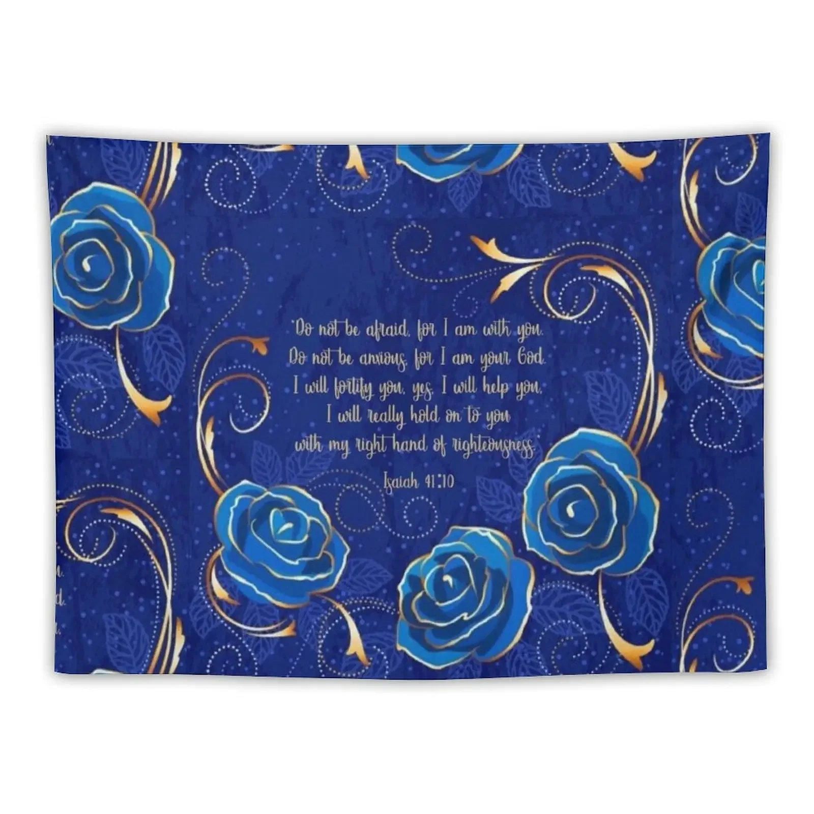 

Isaiah 41:10 Tapestry Room Decorator Hanging Wall Christmas Decoration Tapestry