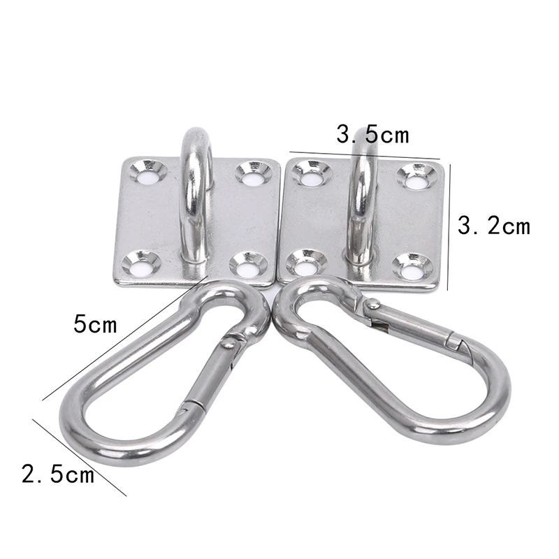 Stainless Steel Suspension Bracket Hammock Mount Ceiling Hook Anchor Gym Hanger For Gym Training Aerial Yoga Swing Hanging Chair