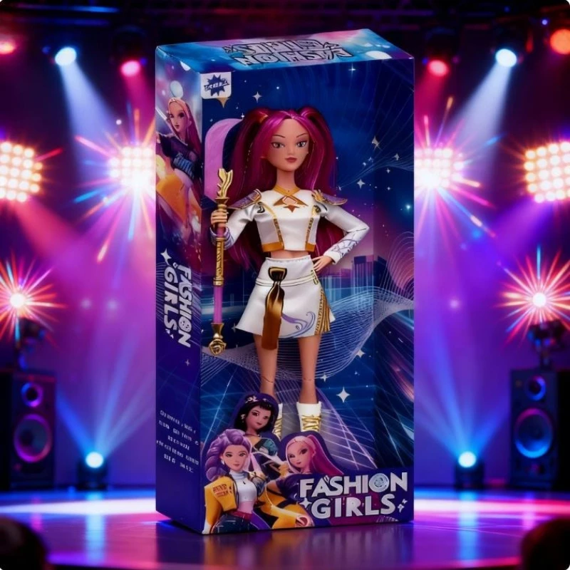 جديد ألعاب الدمى Kpop شيطان الصيادين عمل الشكل لعبة رومي ميرا زوي جميلة الأميرة طفلة الدمى البلاستيك لتقوم بها بنفسك لعبة للفتيات #3