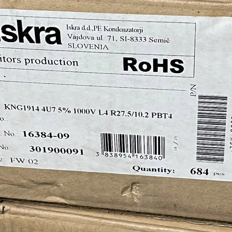 5 PZ/LOTTO LSKRA MKP 1000VDC 4.7uf 475J 1000V Condensatore a Film Filtro Cistifellea