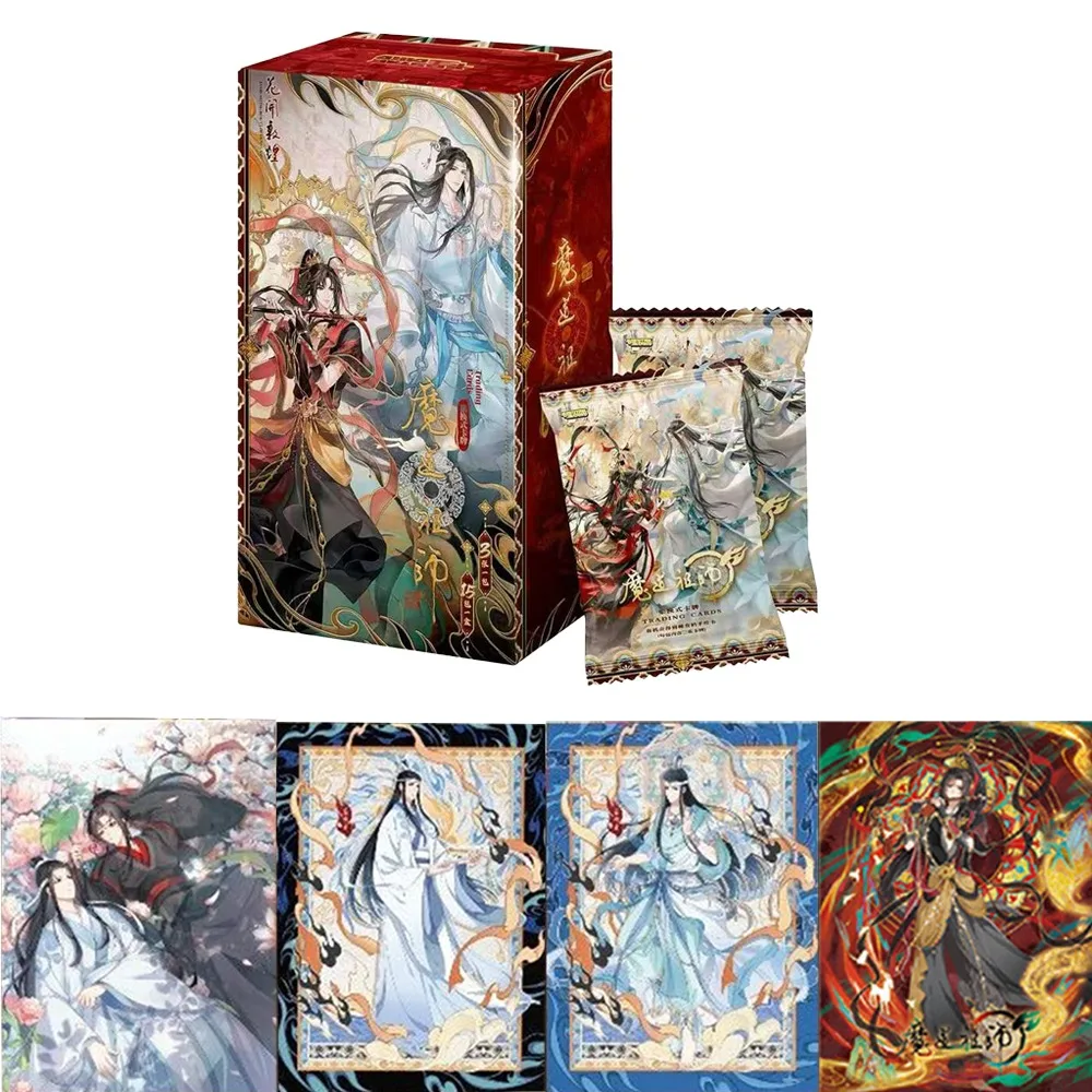 KAYOU Genuine Mo Dao Zu Shi Card Dunhuang Grandmaster of The Demonic Dao Animation Chapter 3st Collection Card Toys Gife