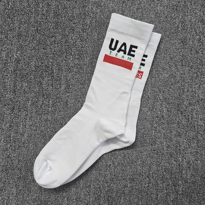 Calcetines de ciclismo TEAM EMAE para hombres y mujeres, calcetines deportivos transpirables de equipo profesional para montar en bicicleta de carretera, calcetines profesionales para bicicleta