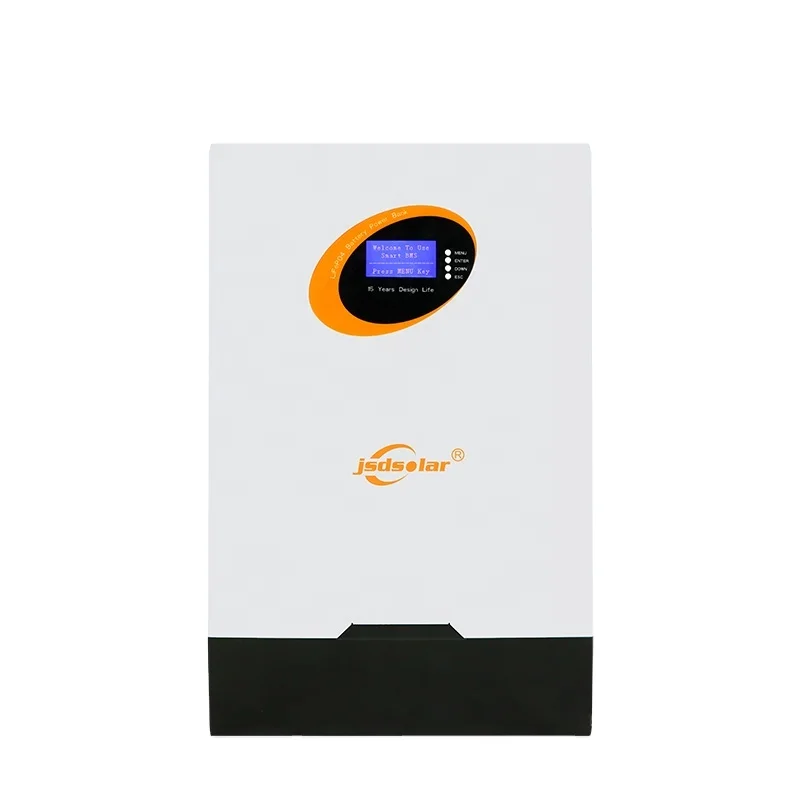 

JSDSOLAR Солнечная энергия 5 кВт 10 кВт LiFePO4 аккумулятор 48В 100Ач 200Ач Power Wall Литий-ионный перезаряжаемый портативный солнечный аккумуляторный блок