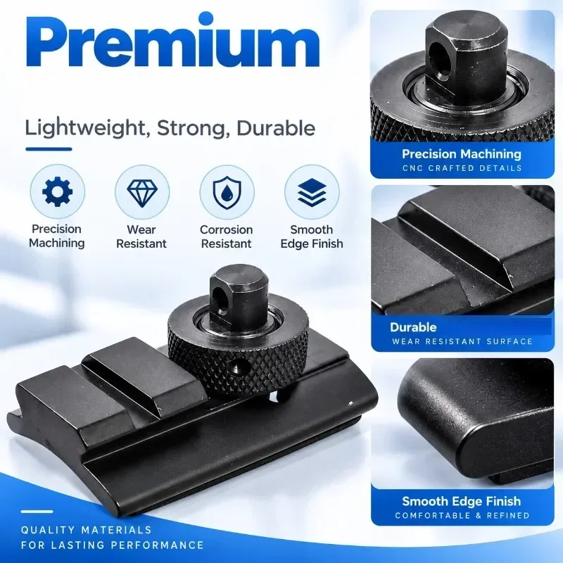 Tripod Adapter Connection Bracket 20mm Track Mount Connector Outdoor Portable Equipment Parts
