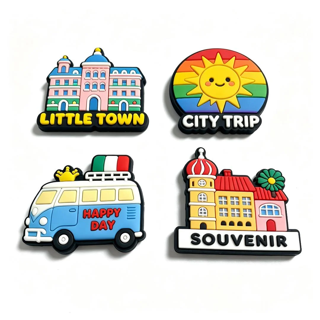 Personalized Fridge Magnets Manufacturer Custom 2D 3D Rubber Magnet Factory Free Design Custom