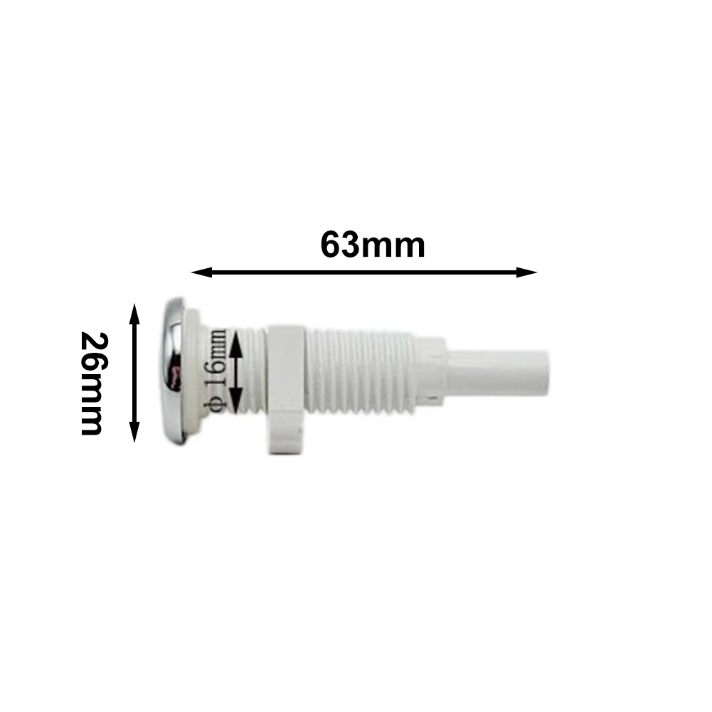 Bubble Nozzle with Straight Path Design for Hot Water Bath Systems and Compatibility with SPA Bubble Nipple Assemblies