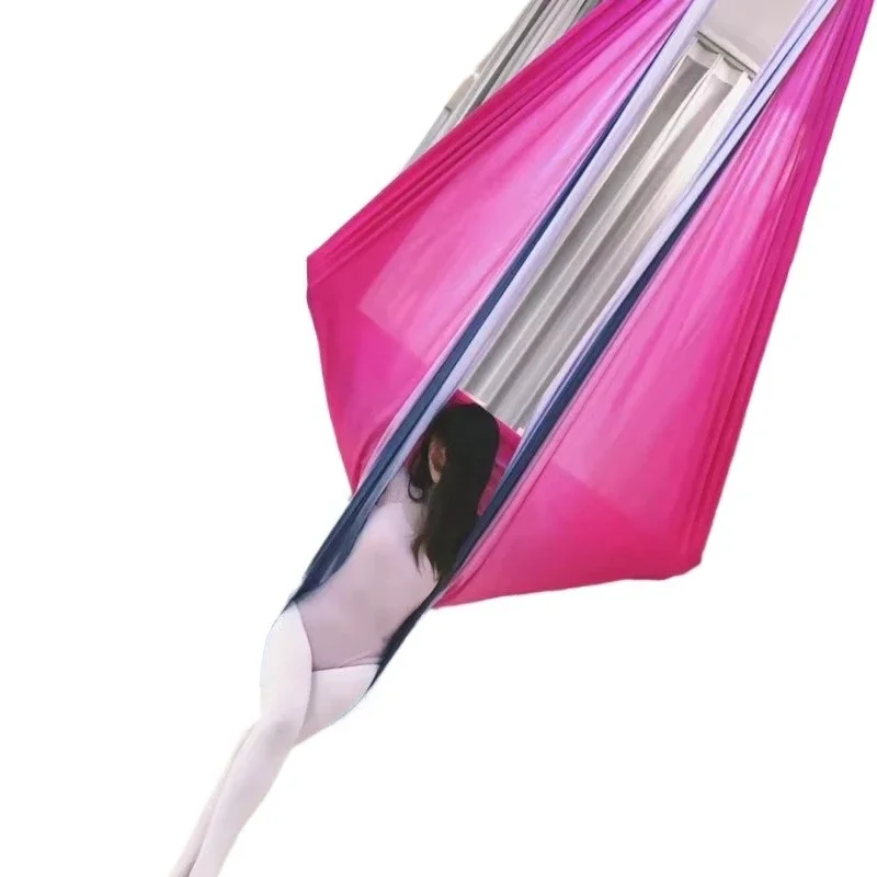 Professional Aerial Yoga Hammock Gradient Color Yoga Hammock Swing Rip Resistant Household Portable High Strength