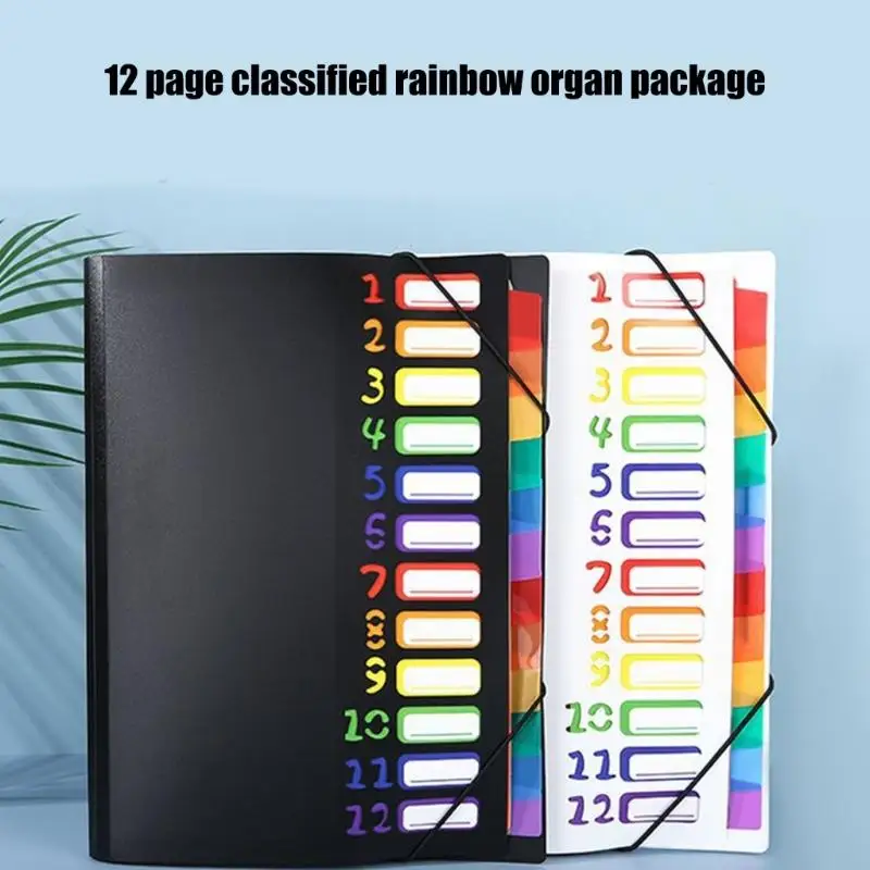 

Expanding File Folder 12 Pocket Expandable Sorting Folder Letter Size File Organiser Document Filing Folder for Office