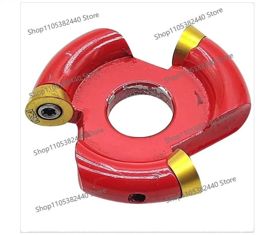 Three-tooth spatula discarded root engraving knife removal blade shaping knife angle grinder milling cutter