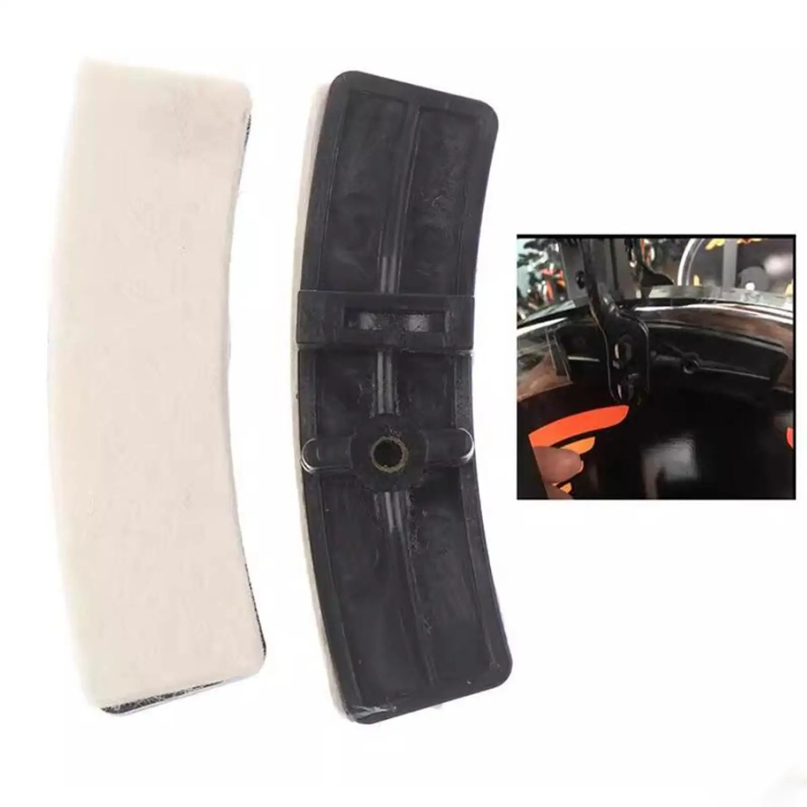 Pastillas de freno para bicicleta estática, repuesto de freno, reemplaza accesorios, piezas de bicicleta profesionales resistentes para entrenamiento, gimnasio, ciclismo interior
