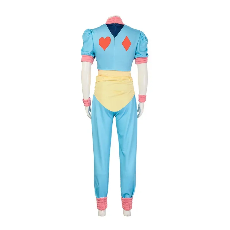 Kostum Kartu Bermain Anime Cosplay Set Seragam Hisoka Pakaian Bermain Peran Pesta Halloween Fsss1