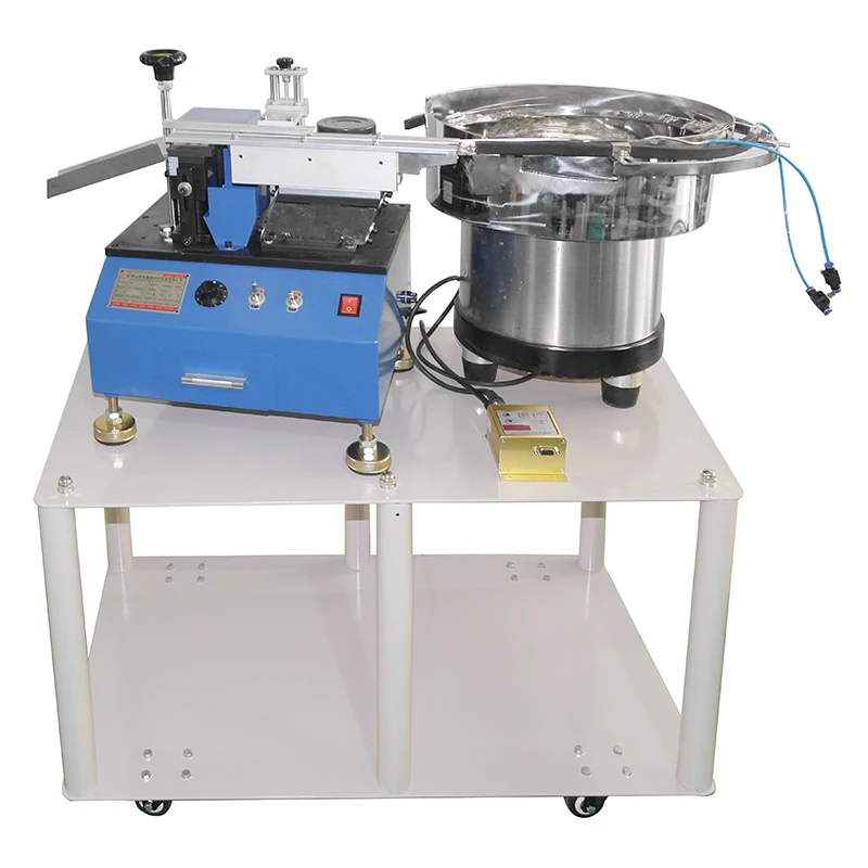

Automatic bulk porcelain capacitive foot cutting machine Y capacitive foot cutting machine, varistor corner cutting machine