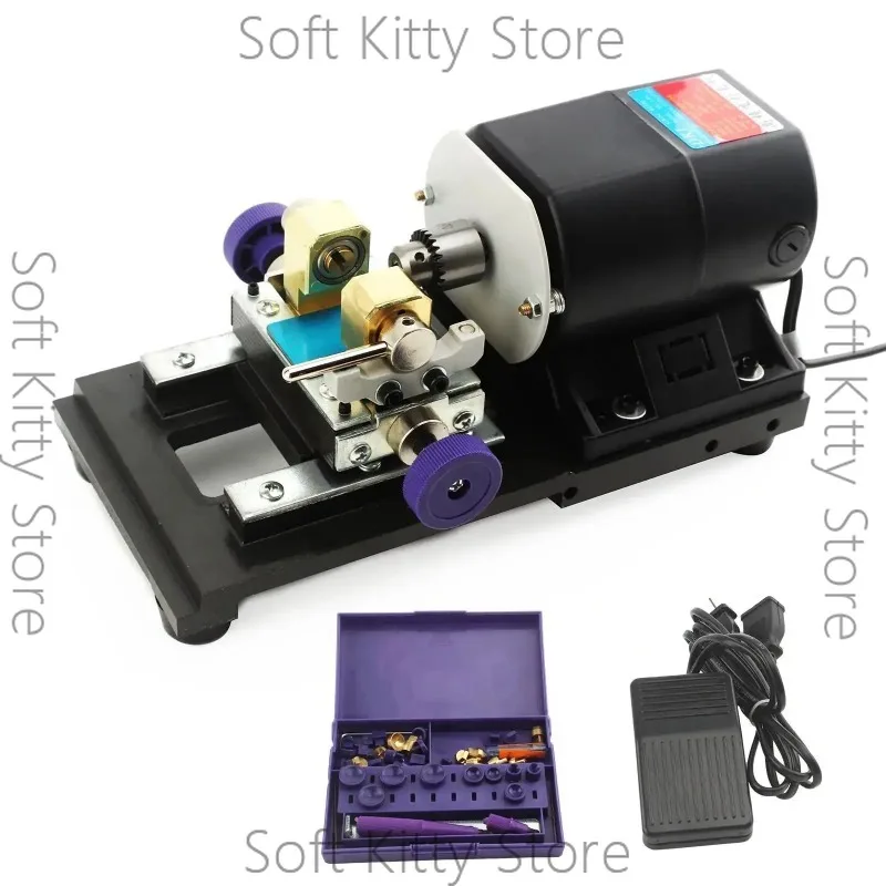 Professional Pearl & Gemstone Drilling Machine | High-Speed Precision Hole Punch Tool for Jewelry Making |