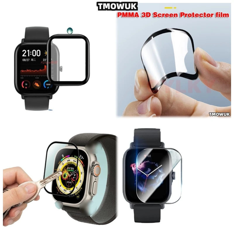 

Weatherproof Film For Amazfit BIP 3 5 6 U Pro Active Unity GTS 2E 2 3 4 MINI, All Conditions Ready.