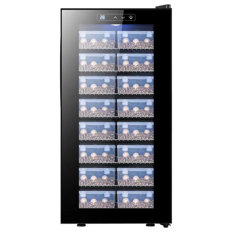Rate Multi-Capacity Reptile Incubator 78L Cooling Heating Safe for Snake Turtle Eggs