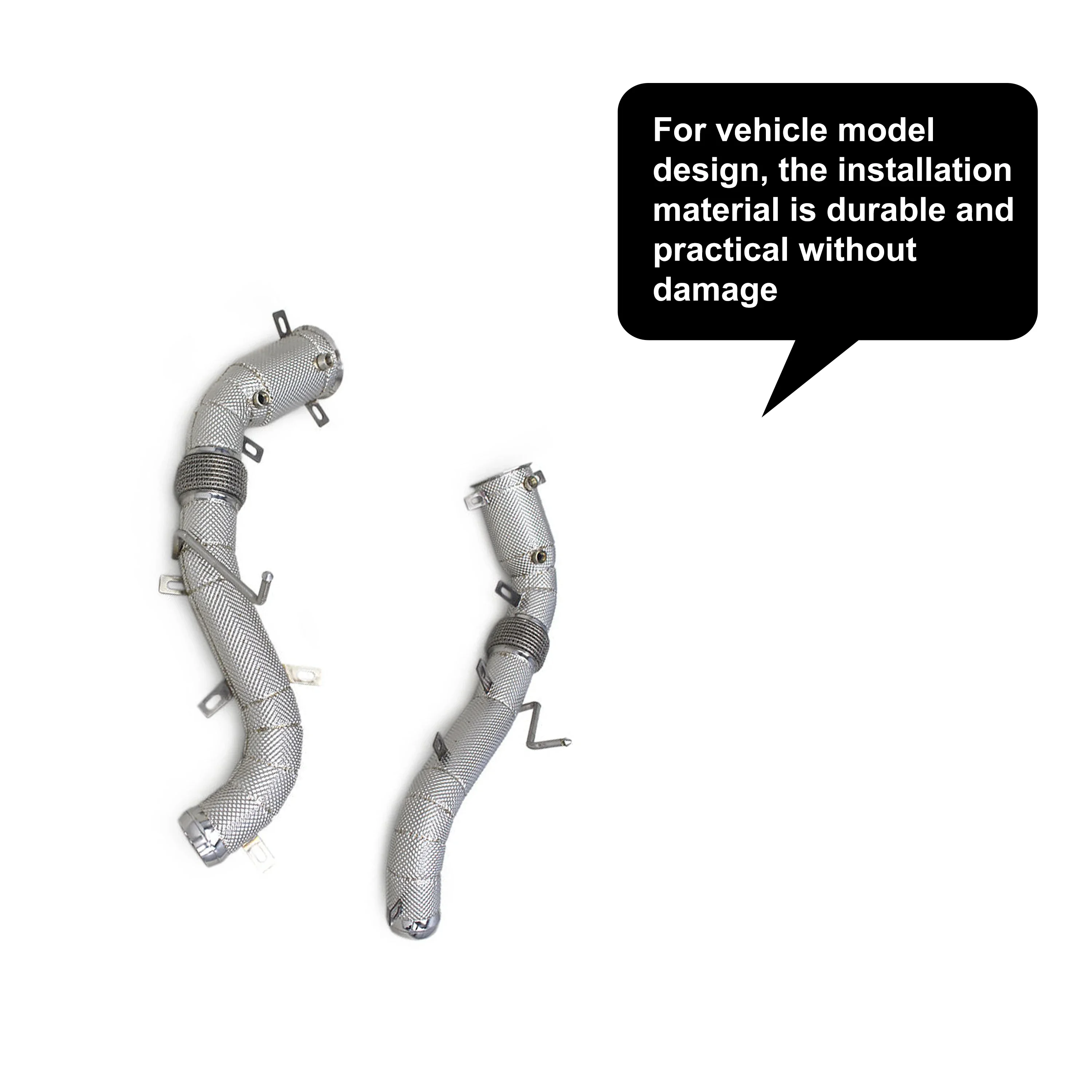 ACE Perfekt Passendes Auspuffrohr für McLaren 540C 570S 570GT Freifluss-Downpipe Hochwertige SUS304 Auspuffanlage – Detail 7