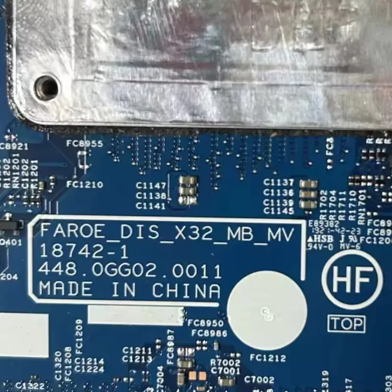 

Материнская плата для ноутбука HP 14-DH 18742-1 с процессором I3/I5/I7-8-го поколения GM/940MX, 100% полностью протестирована, работает хорошо