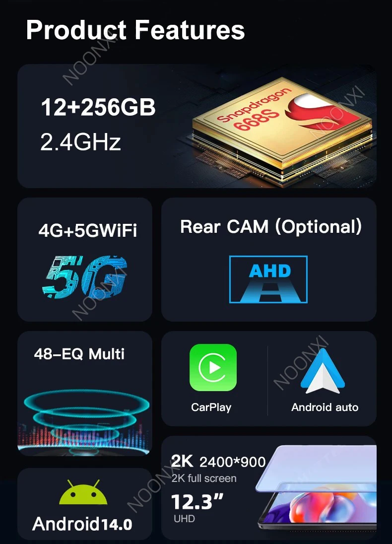 Android15 Car Radio For Mercedes-Benz C Class W205 Multimedia Player GLC V Class W447 A W176 CLA Carplay Android Auto Automotive