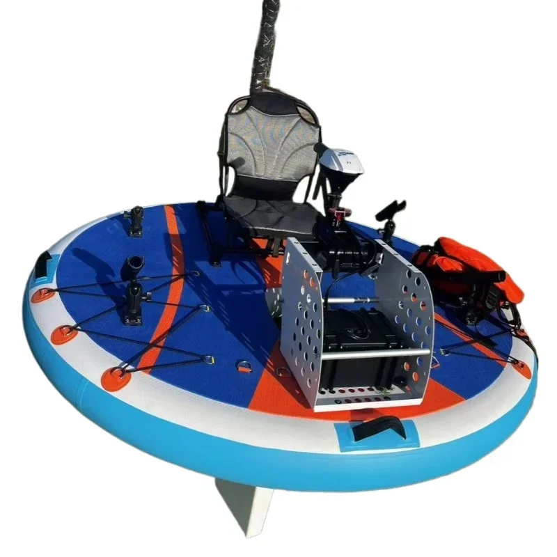 Fishing disc, water inflatable boat, recreational electric boat, disc fishing boat, scenic water park
