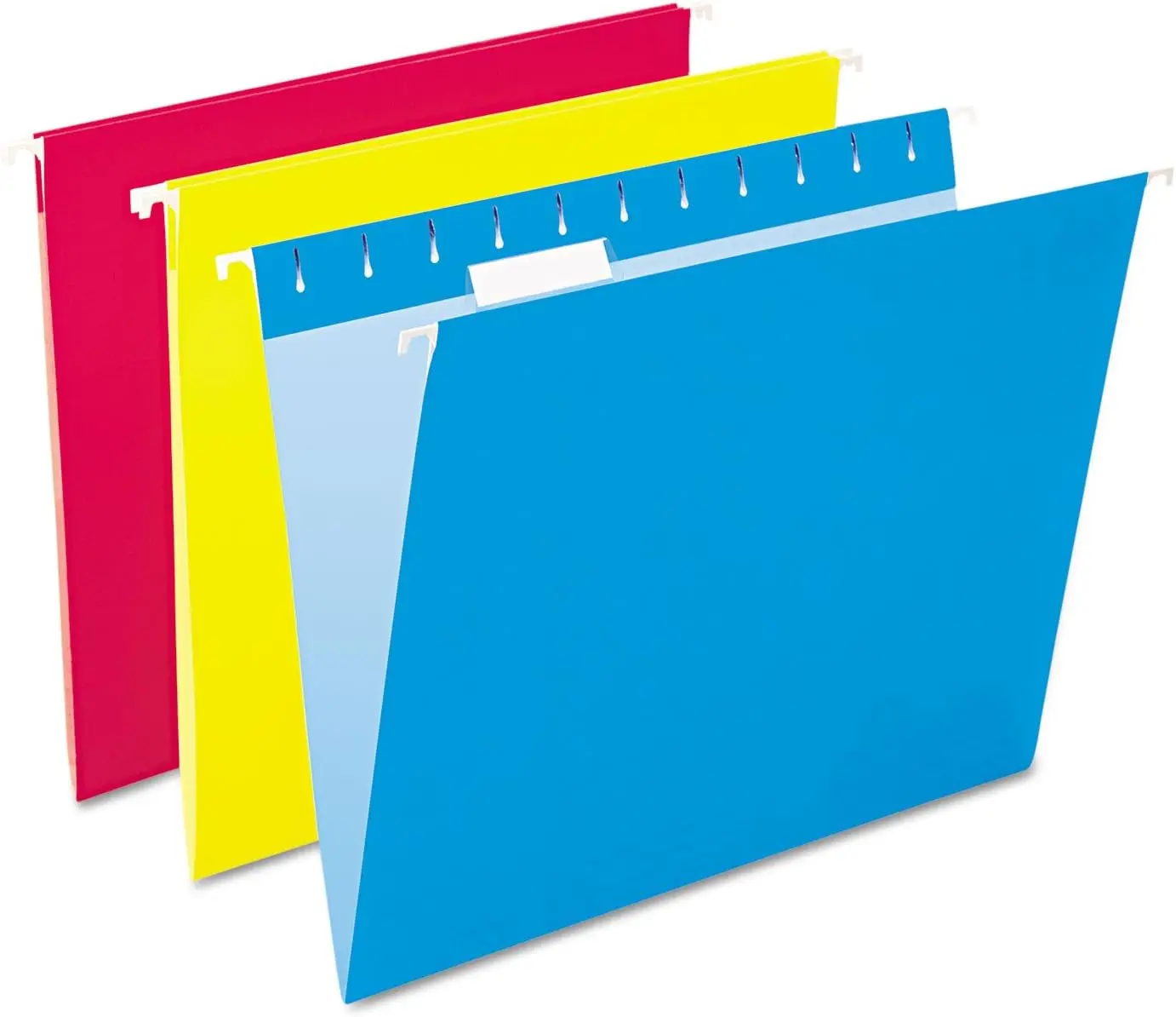 

Recycled Hanging Folders, Letter Size, Assorted Colors, 1/5 Cut, 25/BX (81612)