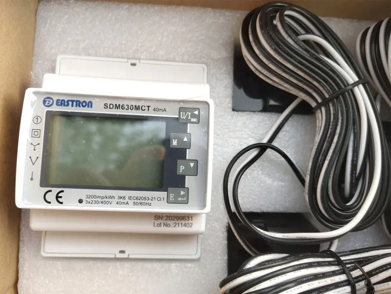 DeYe 3 Phrase Inverter Anti-Reverse Flow Energy Meter SDM630MCT Eastron  Smart Meter Photovoltaic Power Generation