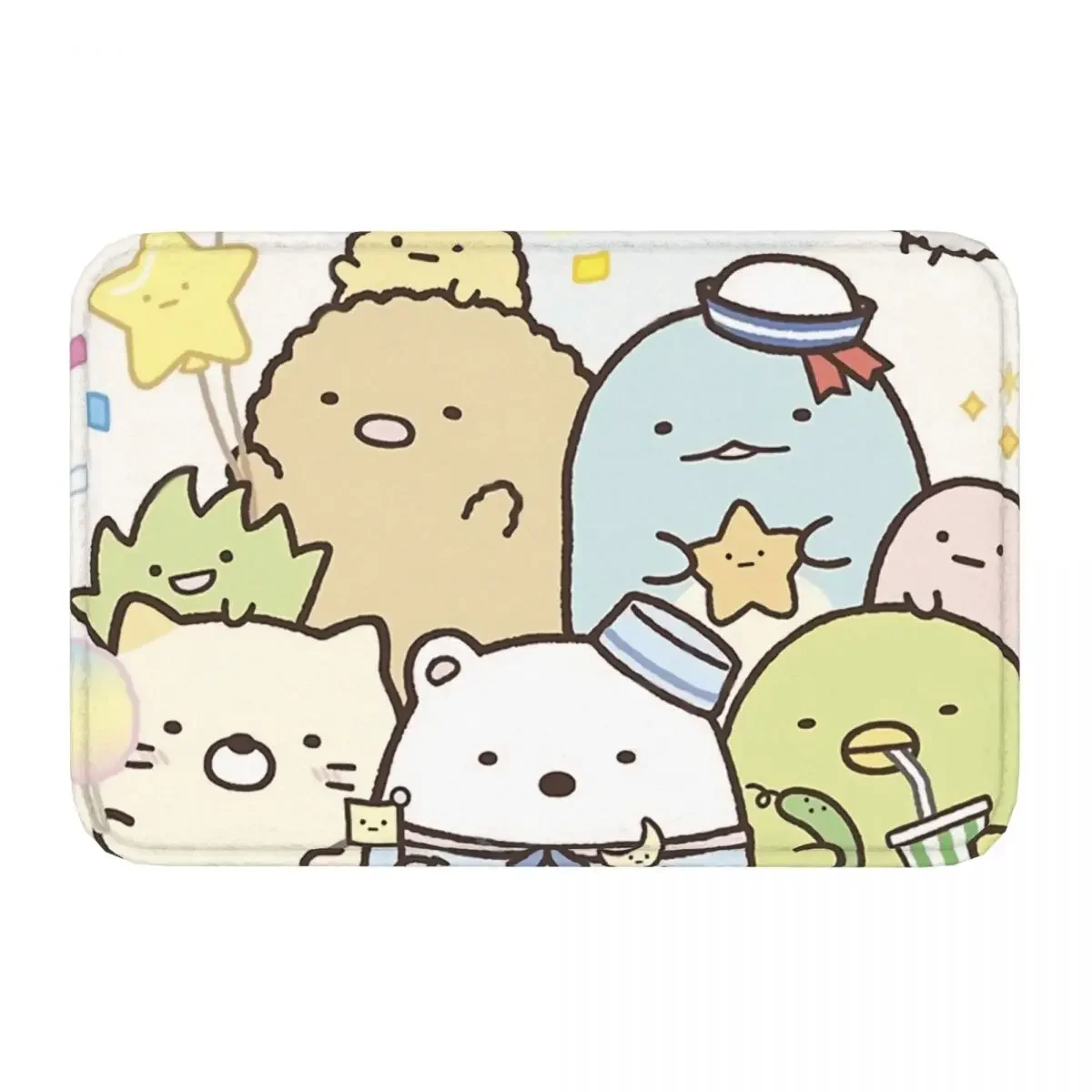 Sumikko Gurashi Sumikkogurashi Corner of Biological Anti-Slip Rug Doormat Kitchen Mat Cute Kawaii Balcony Carpet Welcome