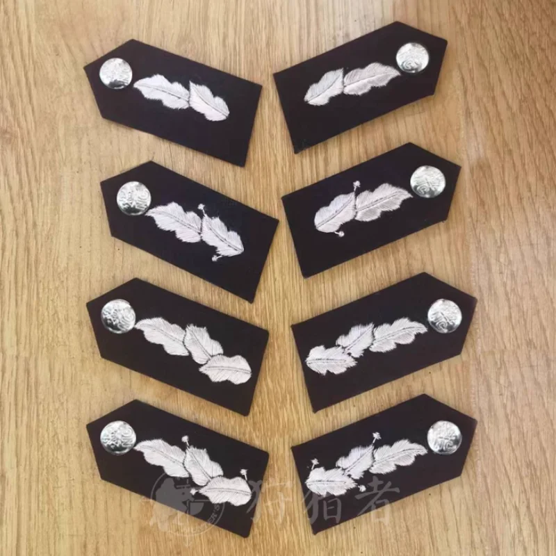 

Значок с индийским воротником, вышитый вручную индийский значок с шелковым воротником