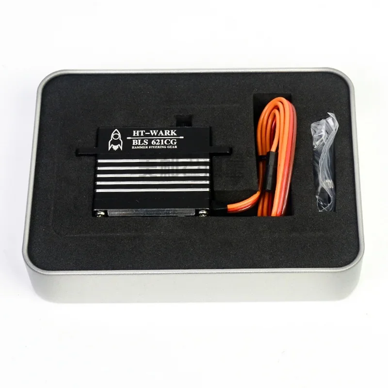 

HT WARK BLS621CG 42KG HV Brushless Servo - Metal Waterproof Magnetic Induction for 1/10 1/8 RC Crawler