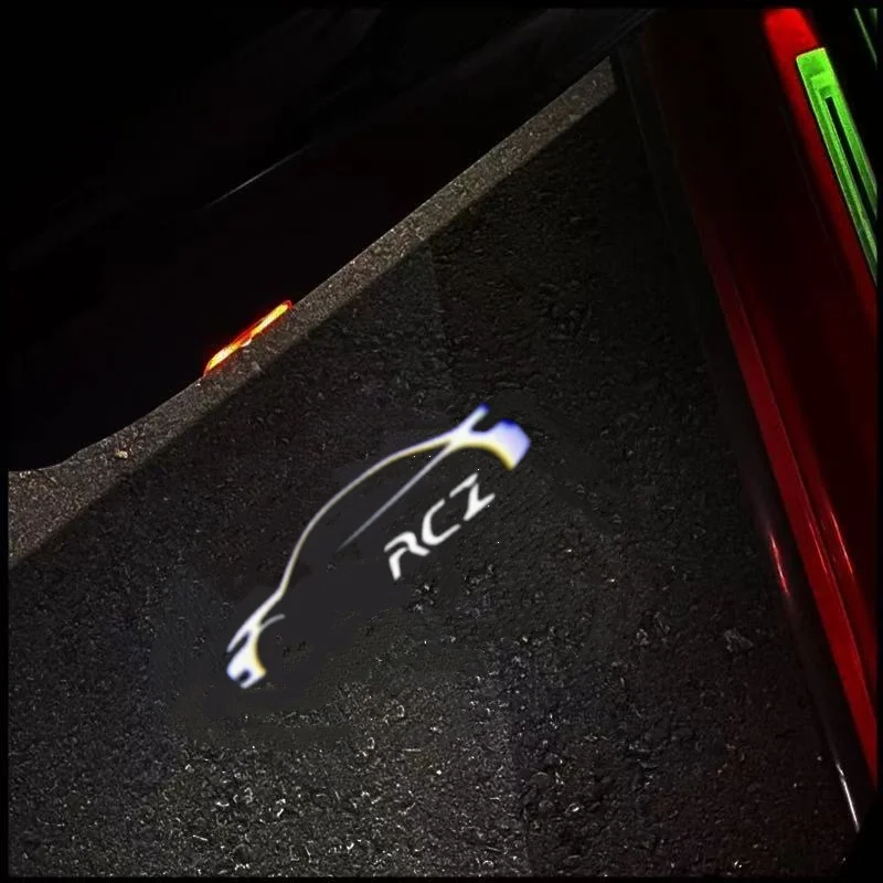 

LED Emblem Lamps Car Door Light Projector Welcome Lamps For Peugeot RCZ 308 3008 408 4008 508 5008 407Car Accessories Decoration