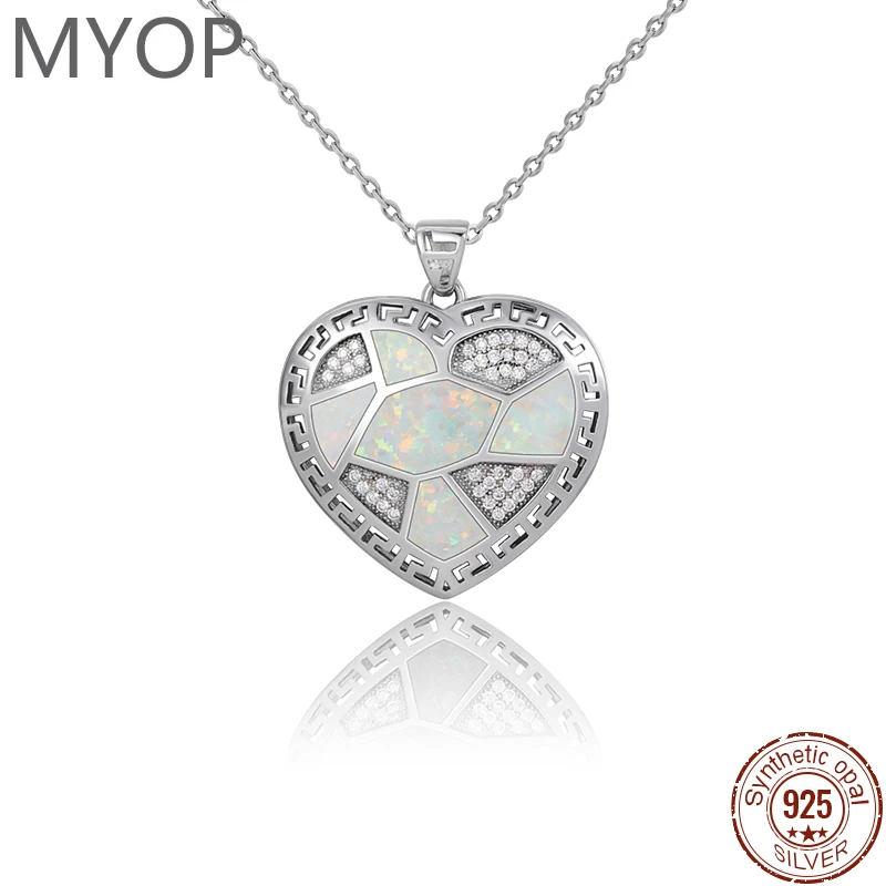 XYOP 2024 Jewelry 925 Sterling Silver jewelry Opal Pendant just right presence feel fancy don't want to pick