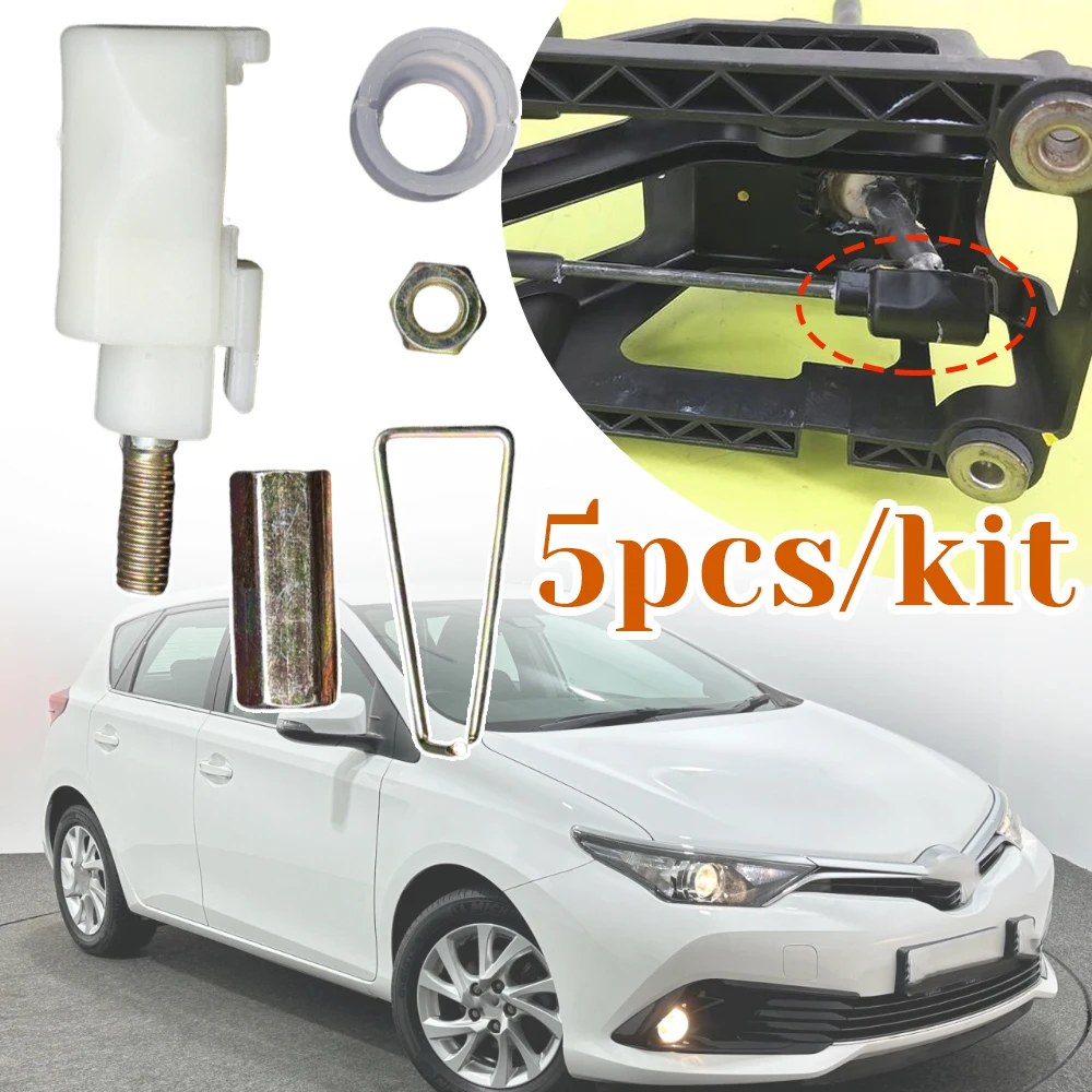 Gear Shift Cable Eyelet Linkage Control Bushing Lever Selector Connect for Toyota Auris E150 E180 2006-2018 IQ AJ10 2009-2015Car